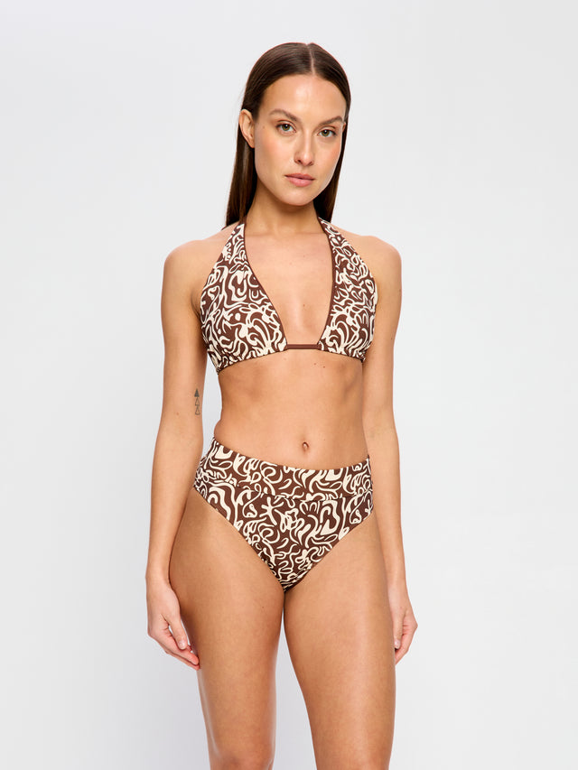 Swimwear Reversible Multiway Top & Hi-Leg Bottom