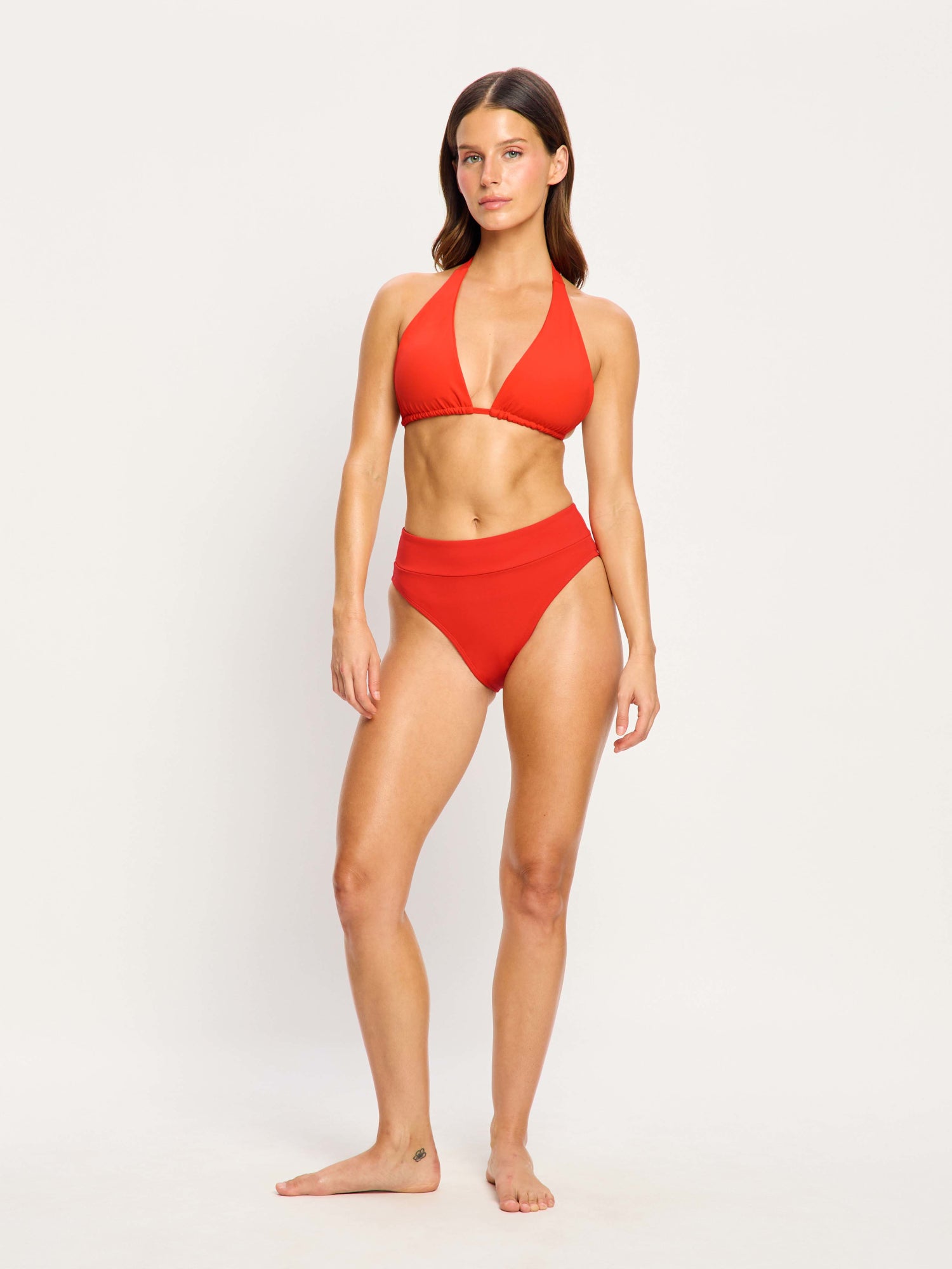Swimwear Hi Leg Bottom Light Poinciana