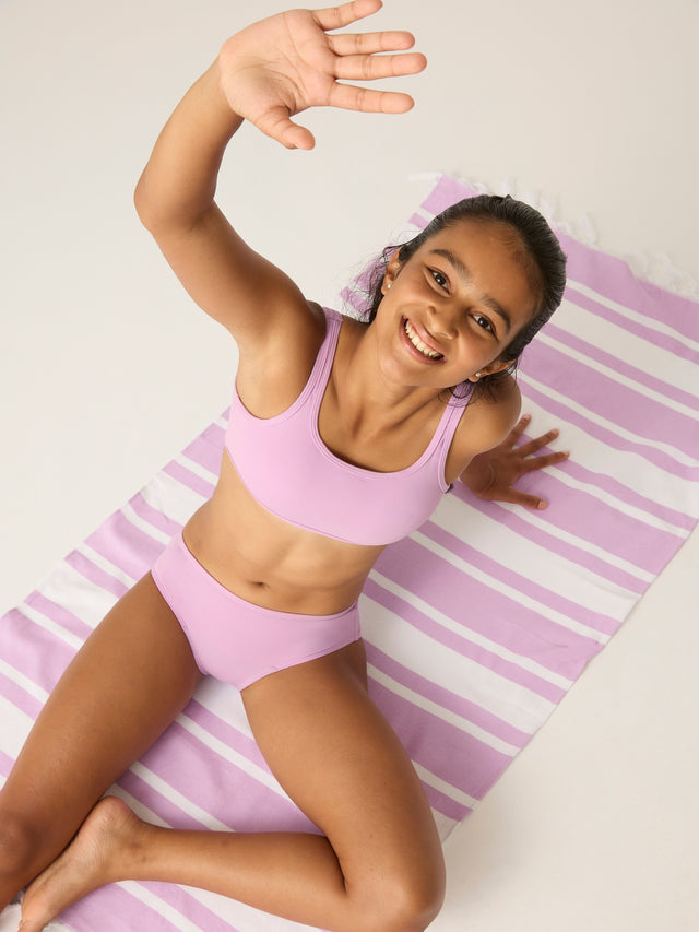 Teen Swimwear Bikini Brief Light Lilac