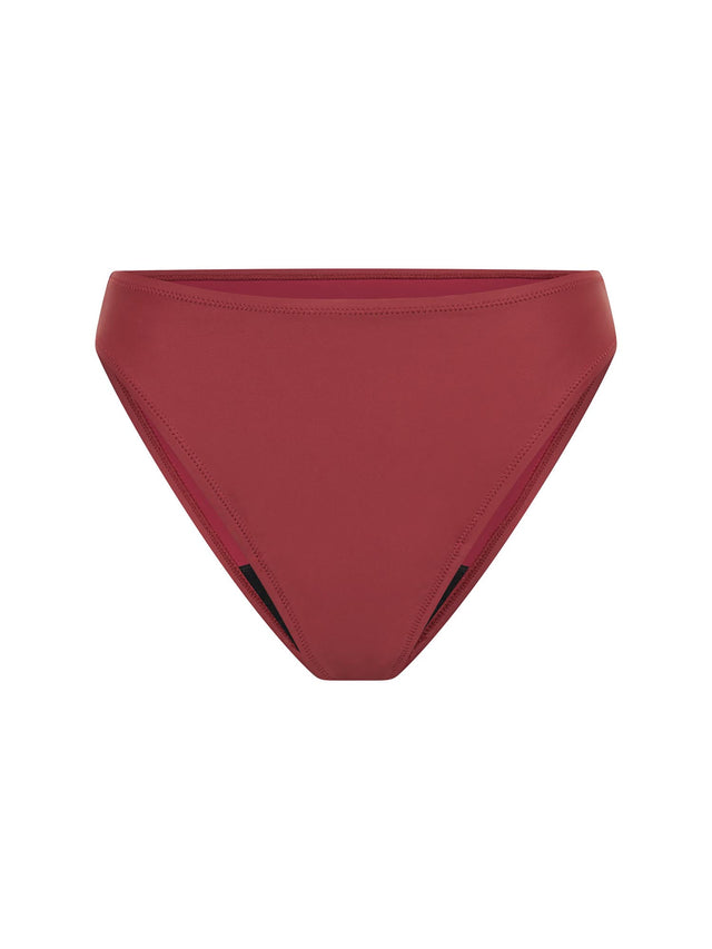Swimwear Hi-Leg Cheeky Bottom Super Sahara Red