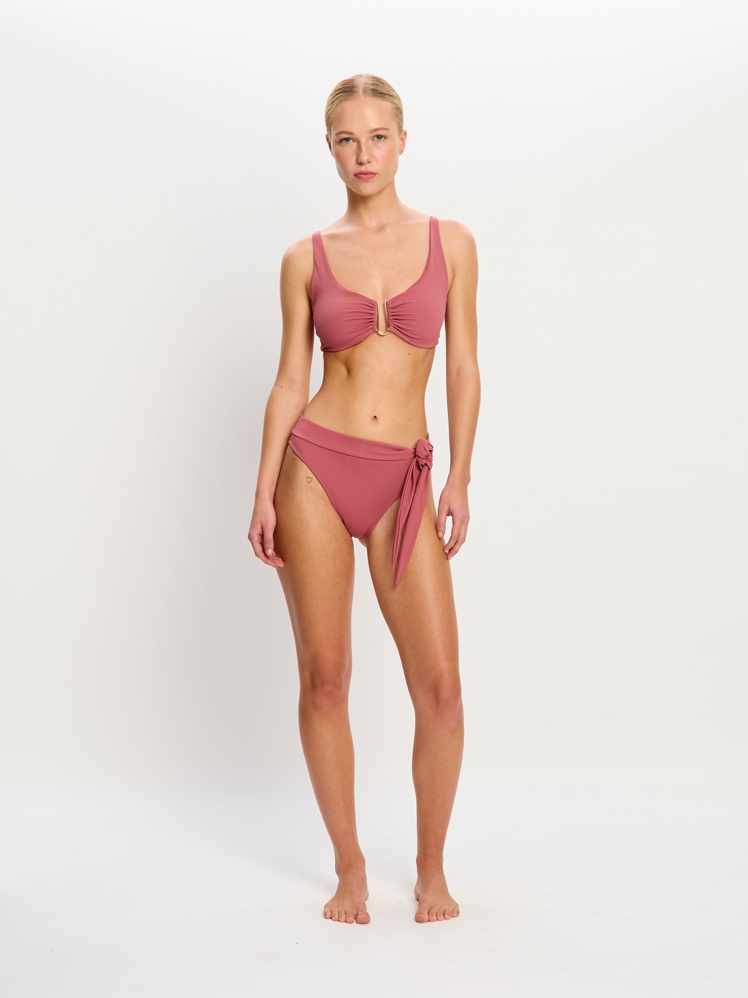 Molokai Swimwear Hi Waist Tie Bottom Super