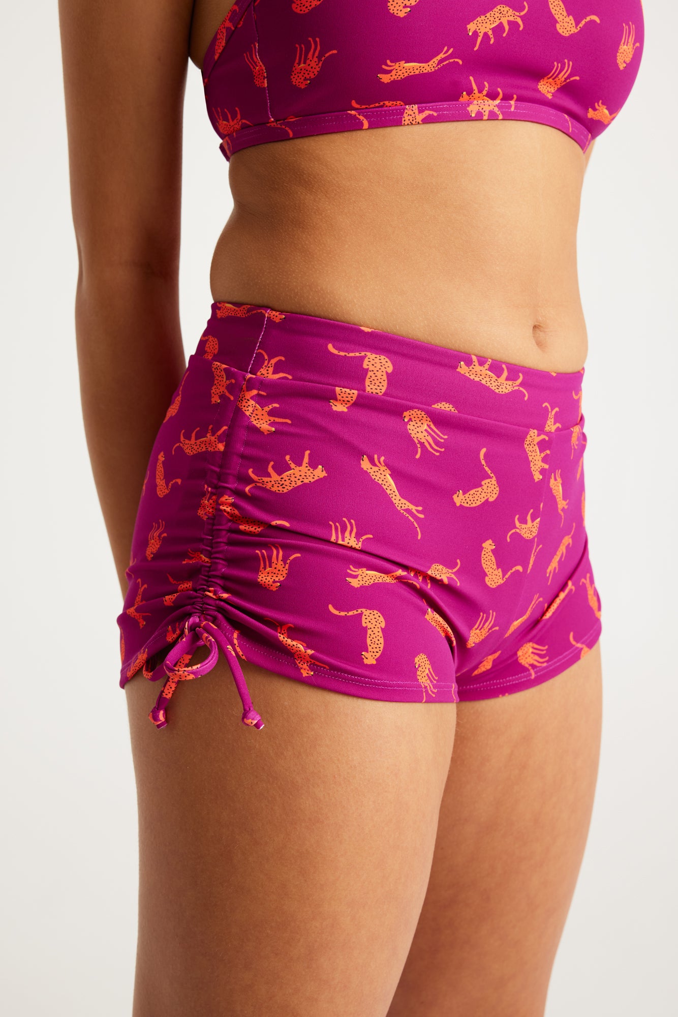 Shorts and crop top swimwear store