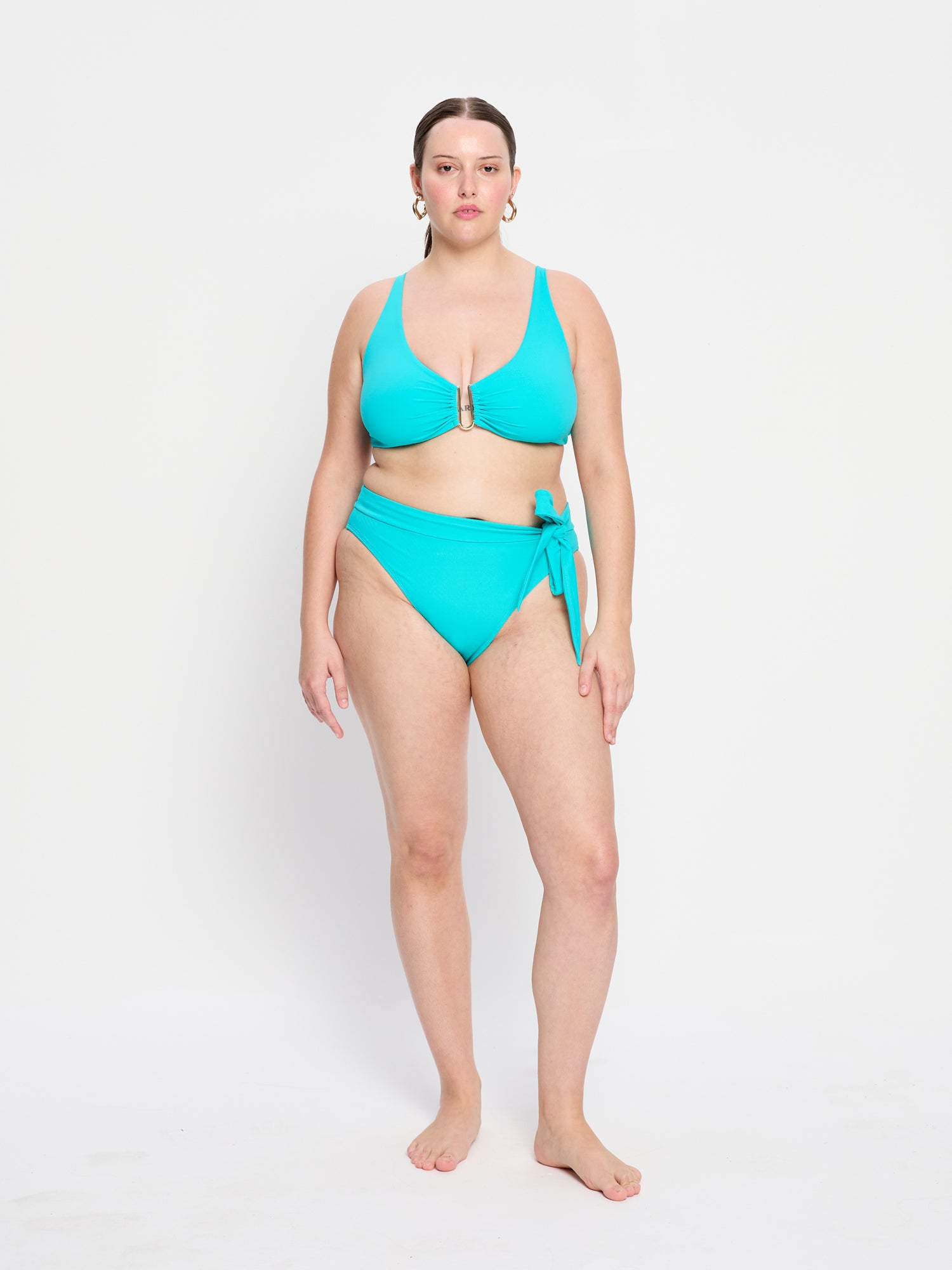 Molokai Swimwear Hi Waist Tie Bottom Super Ocean