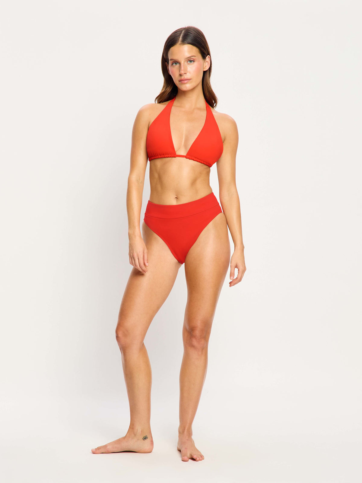 Swimwear Reversible Multiway Top & Hi Leg Bottom Poinciana